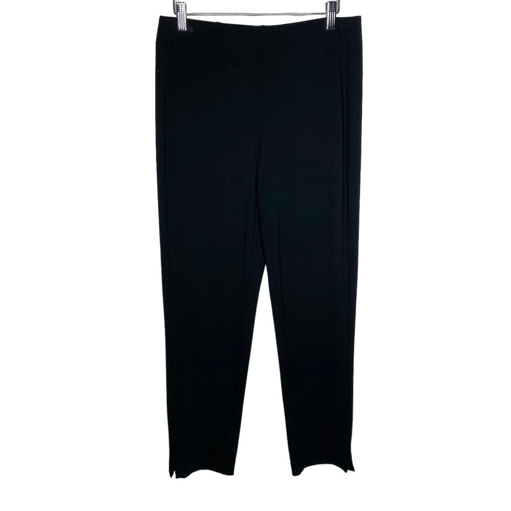 J Jill Wearever‎ Womens Size Small Black Forward Seam Slim Ankle Pants Pull On
